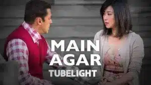 Main Agar piano notes, Radio movie chords, Salman Khan piano notation