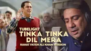 Tinka Tinka Dil Mera piano notes, Radio emotional song chords, keyboard notations Radio