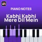Kabhi Kabhi Mere Dil Mein piano notes